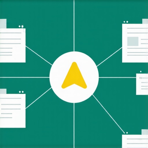 Infographic illustrating advanced Google My Business features and strategies