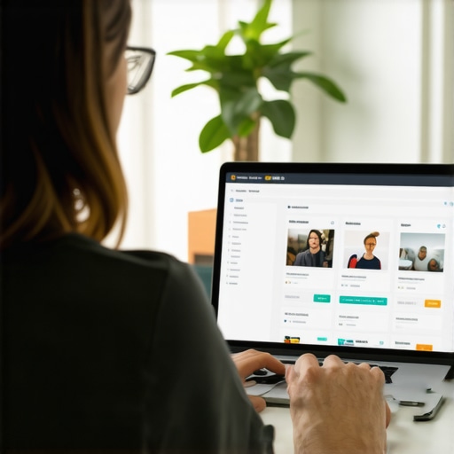 Advanced Local Citation Analysis SEO expert reviewing citation profiles on a laptop for local SEO optimization