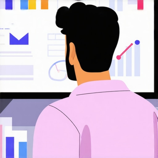 Business owner reviewing local SEO performance metrics