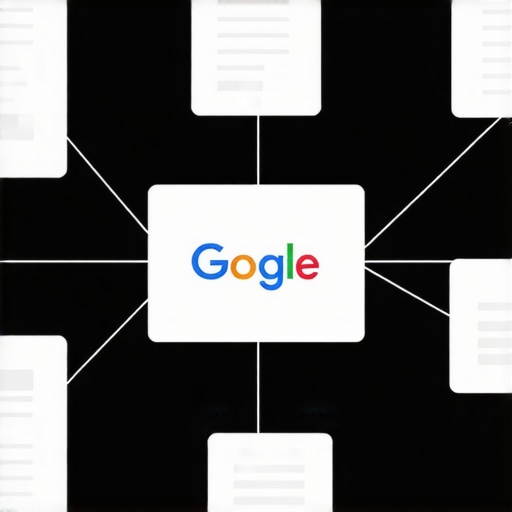 Schema Markup Boosting Local SEO Diagram showing structured data integration from website to Google knowledge panel