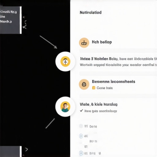 Diagram showing schema markup integration into a Google My Business profile for enhanced search visibility.