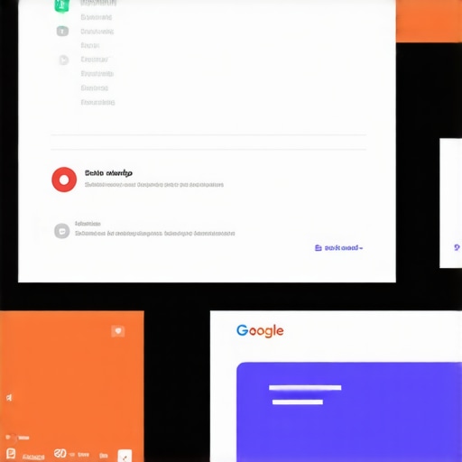Illustration of schema markup application on a Google My Business profile showing rich snippets in search results.