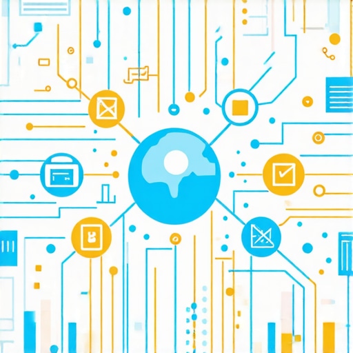 Illustration of schema markup integration improving local business visibility