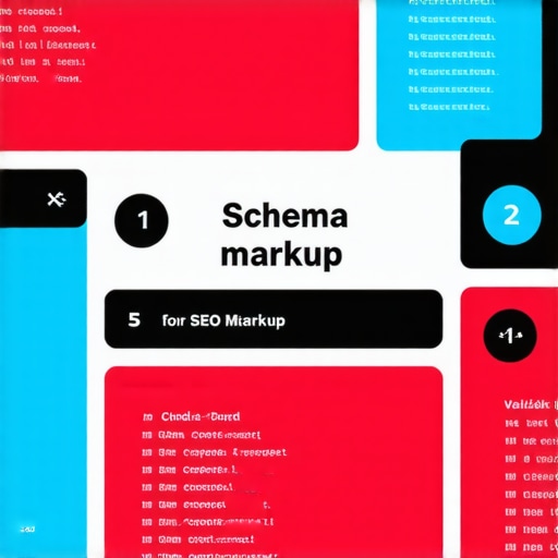 Diagram illustrating schema markup steps for local businesses
