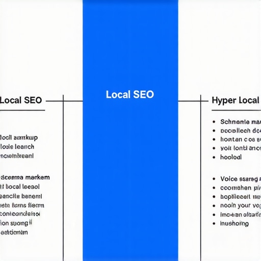 2024 Local SEO Strategies Infographic Infographic illustrating advanced local SEO tactics for 2024 including schema markup, hyper-local content, and voice search.