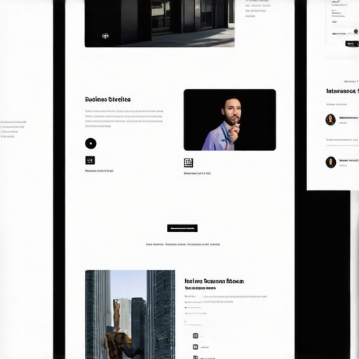 Local business profile showcasing AI-driven analytics and interactive features