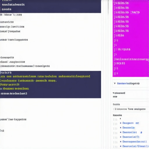 Illustration of a webpage with real-time structured data updates and rich snippets in search results.