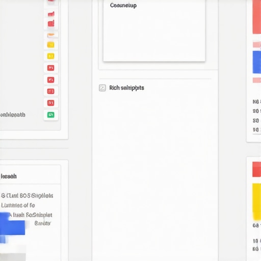 Schema Markup and Rich Snippets in Local SEO Visual diagram showing schema markup implementation and rich snippets in search results