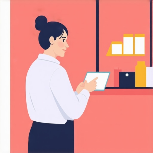 Business owner talking to customers outside storefront, vibrant street scene