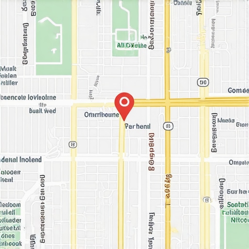 Google Maps showing local business listings with reviews